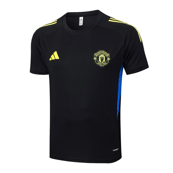 Camiseta Entrenamiento Manchester United 2025-2026 Negro 4